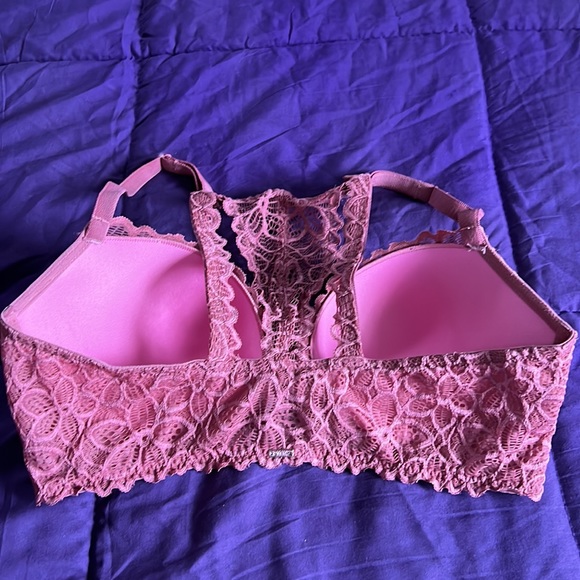 Pink Date Racerback Bra - Picture 2 of 4